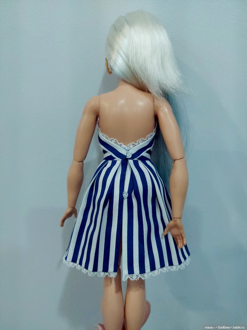 Платье для пышки — Одежда и обувь для кукол своими руками: фото
