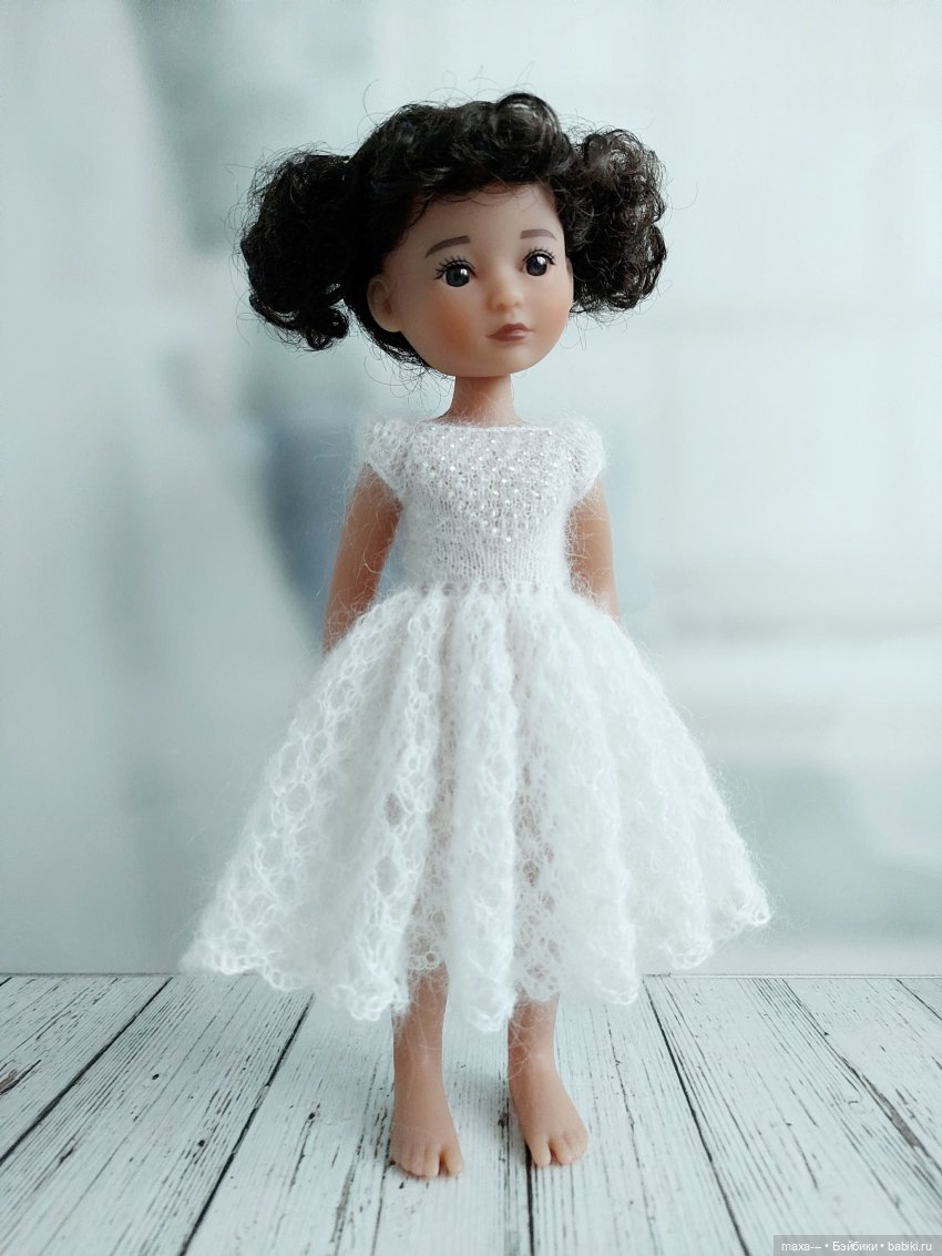 История одного платья — Одежда и обувь для кукол своими руками: фото (фото 4)