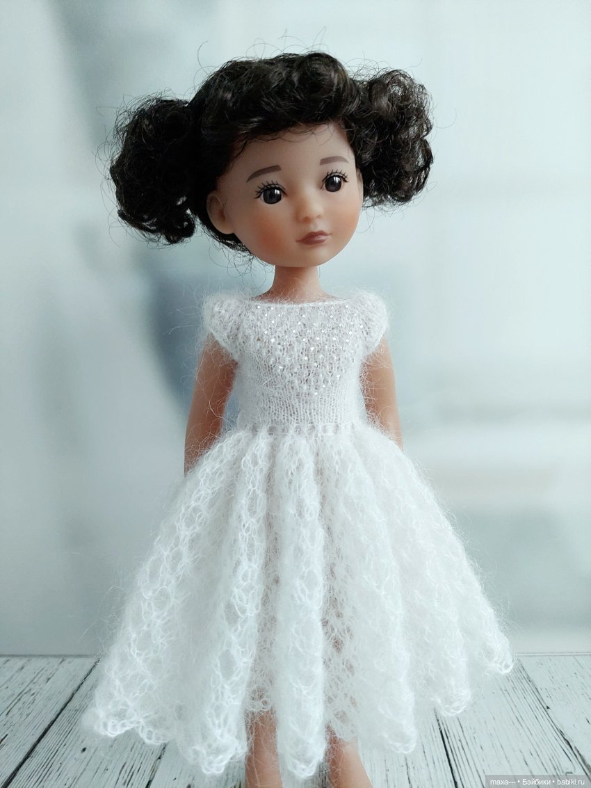 История одного платья — Одежда и обувь для кукол своими руками: фото (фото 5)