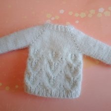 Мятный свитерок на littlefee, irrealdoll Nora