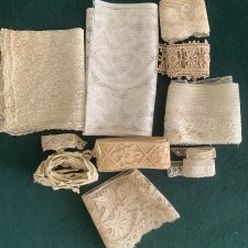 Лот антикварного и винтажного кружева