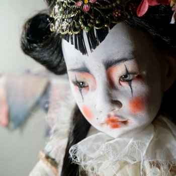 Beatrice Perini  большая шарнирная фарфоровая кукла ООАК