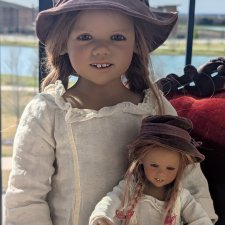 Annette Himstedt  клубная кукла Пуки+ Пуки маленькая