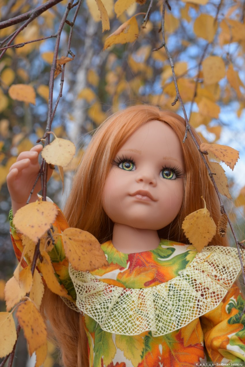 Кукла из осенних листьев своими руками – . -. , - .