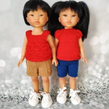 Лот кукол Юми и Кензо от Vestida de azul