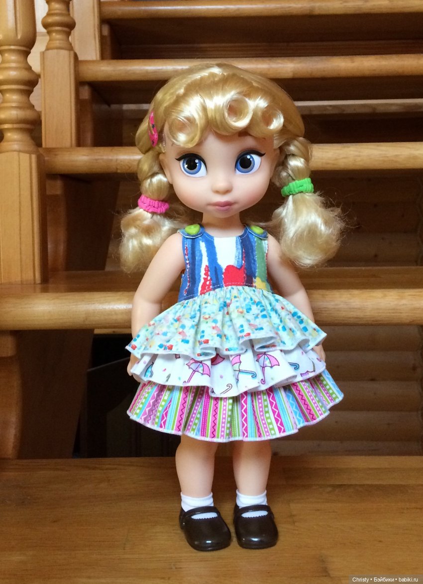 Выкройки одежды для кукол Барби и Дисней Аниматорс | Дама