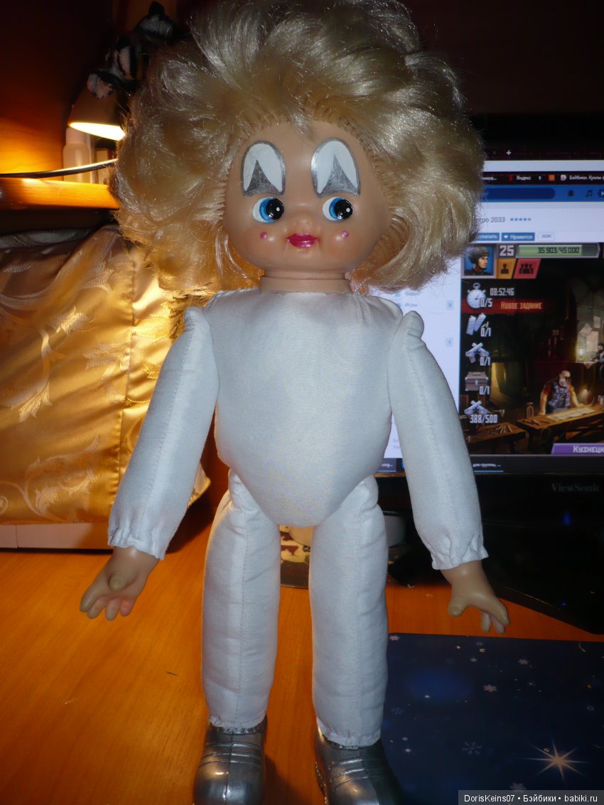 Цирк уехал, Клоуны — Реставрация и преображение кукол: ремонт (фото 10)