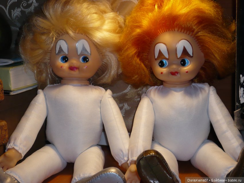 Цирк уехал, Клоуны — Реставрация и преображение кукол: ремонт (фото 9)