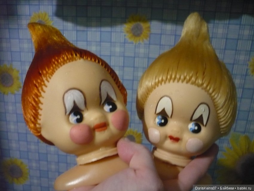 Цирк уехал, Клоуны — Реставрация и преображение кукол: ремонт (фото 2)