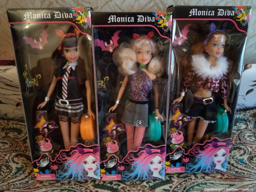 Monica Diva, очередная серия в сборе. Необычные куклы от известного бренда | Бэйбики Monica Diva, очередная серия в сборе. Необычные куклы от известного бренда