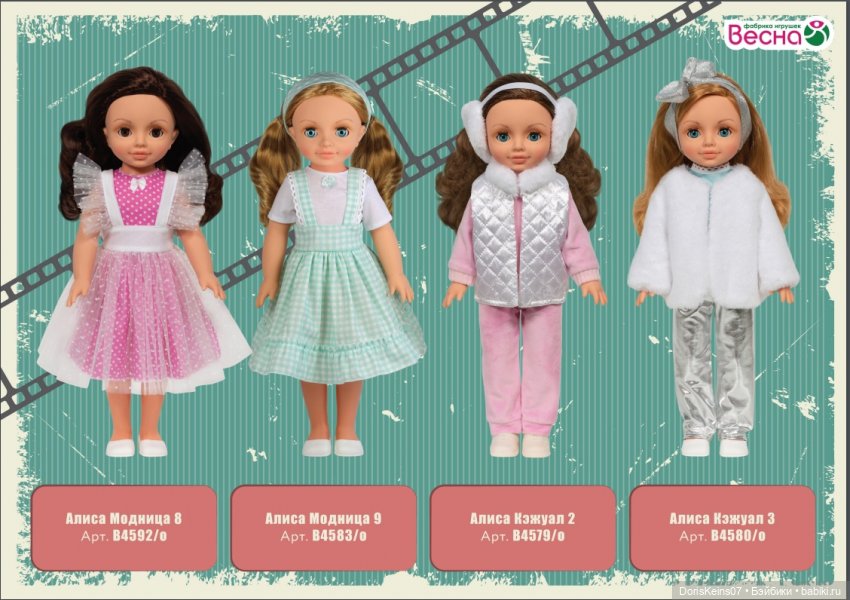 И вновь она - Алиса — Российские куклы Весна (фото 5)