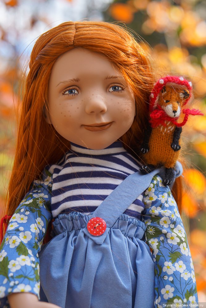 Zwergnase Ann-Maja: девочка осень и лисенок (фото 7)