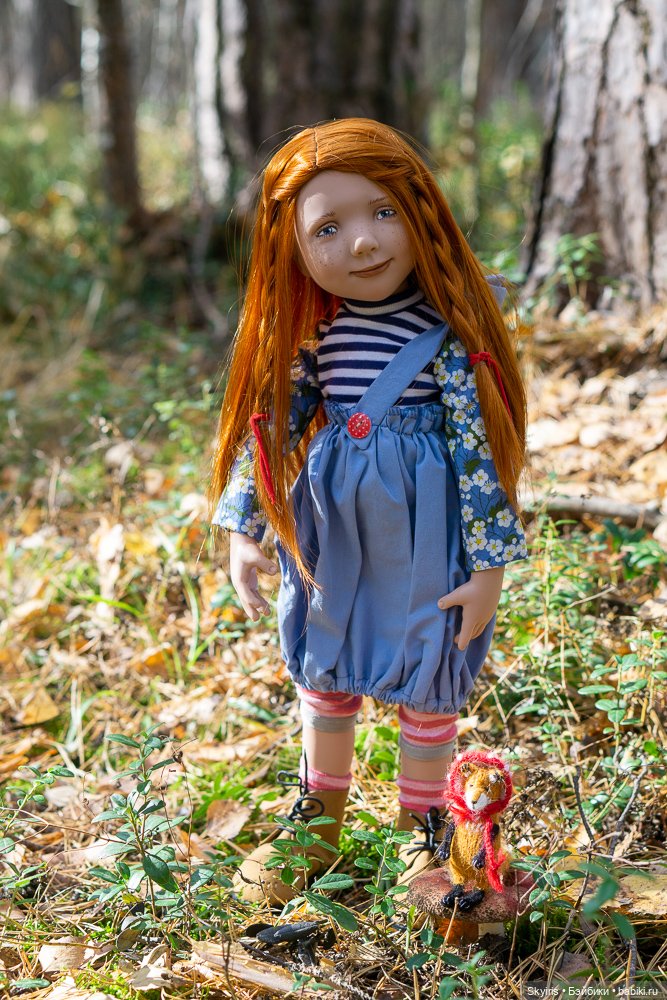 Zwergnase Ann-Maja: девочка осень и лисенок (фото 10)