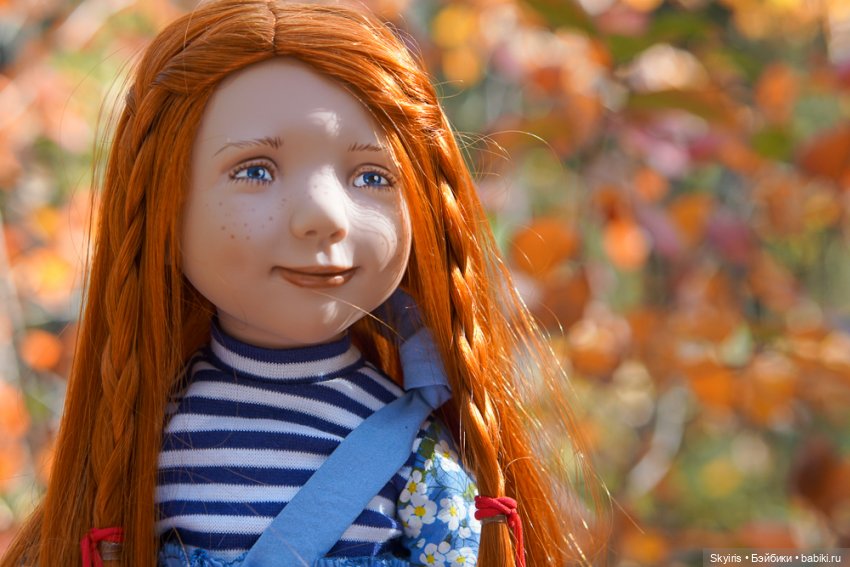 Zwergnase Ann-Maja: девочка осень и лисенок (фото 3)