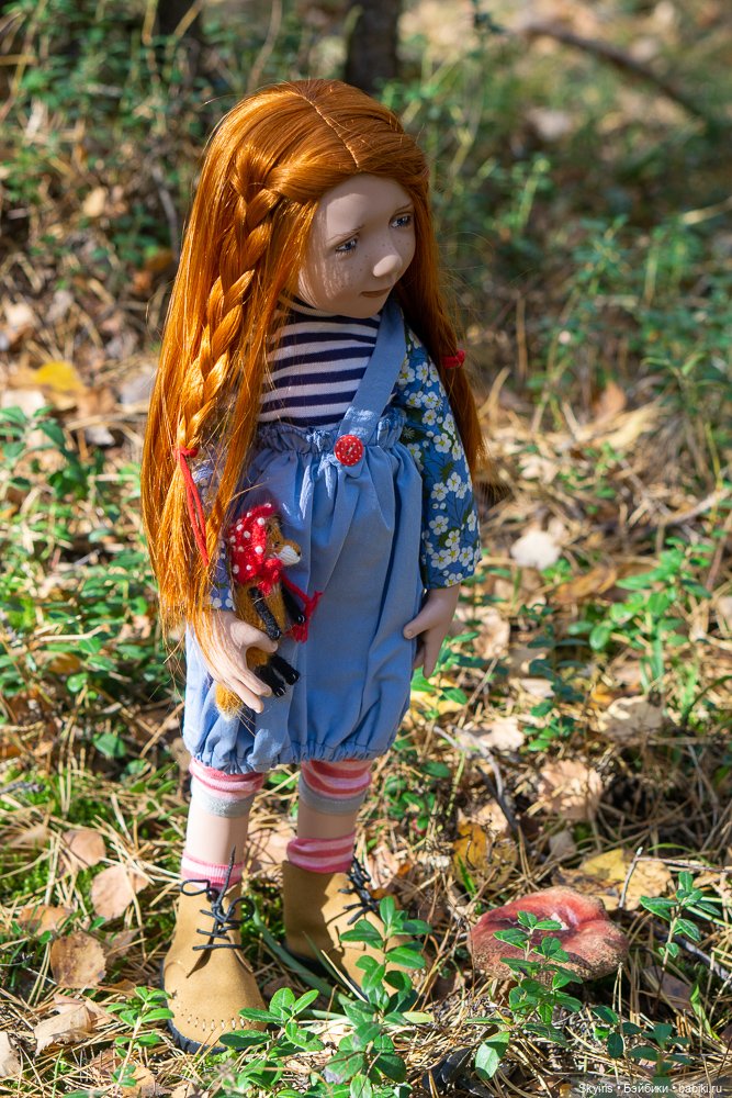 Zwergnase Ann-Maja: девочка осень и лисенок (фото 8)