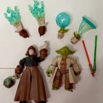 Игрушки - фигурки с аксессуарами из фильма Звёздные войны