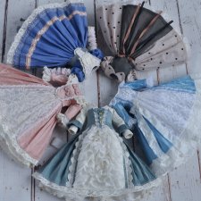 Платья для кукол Блайз, Blythe и им подобным