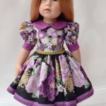 Платье для кукол