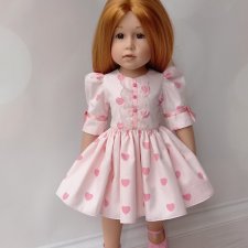 Платье "Сердечки"