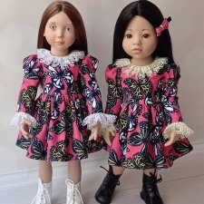 Платья из микровельвета " Бабочки"