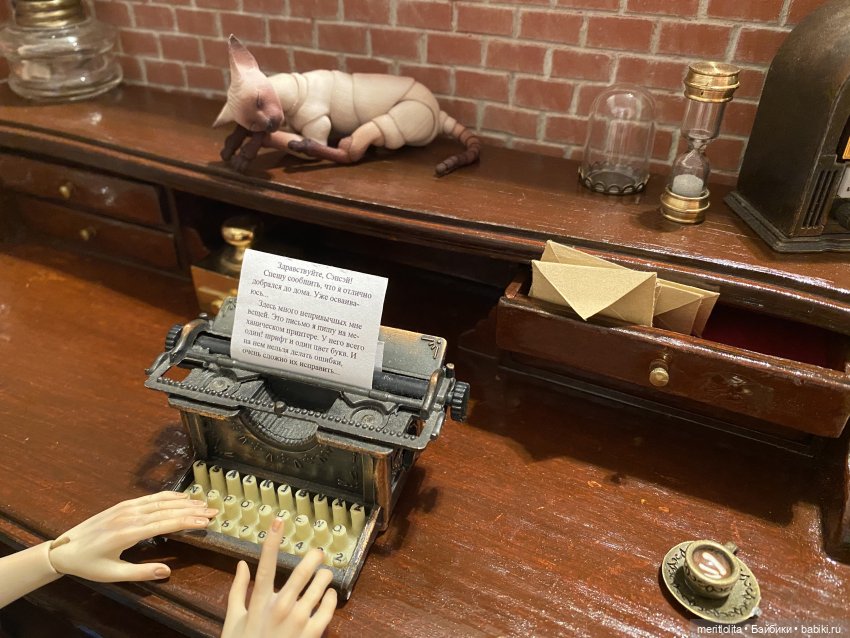 Письмо сэнсэю — Фотоистории с куклами BJD (БЖД): сериалы (фото 2)