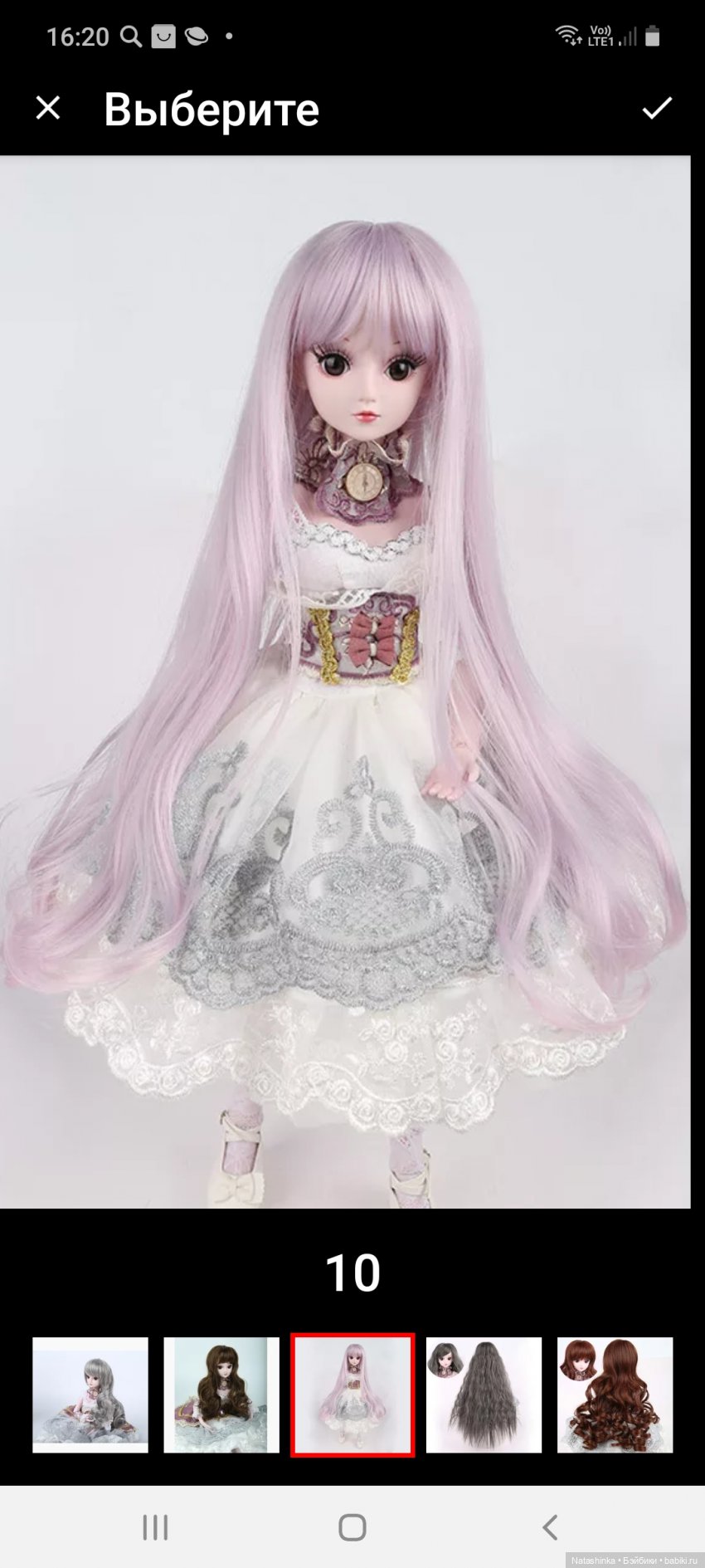 Fashion Dolls 141 — Куклы Звезды подиума (Angel Collection): шарнирные (фото 5)