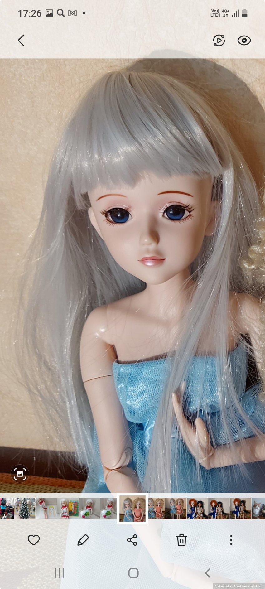 Fashion Dolls 305 — Куклы Звезды подиума (Angel Collection): шарнирные