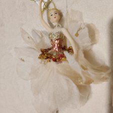 Ёлочная игрушка Балерина