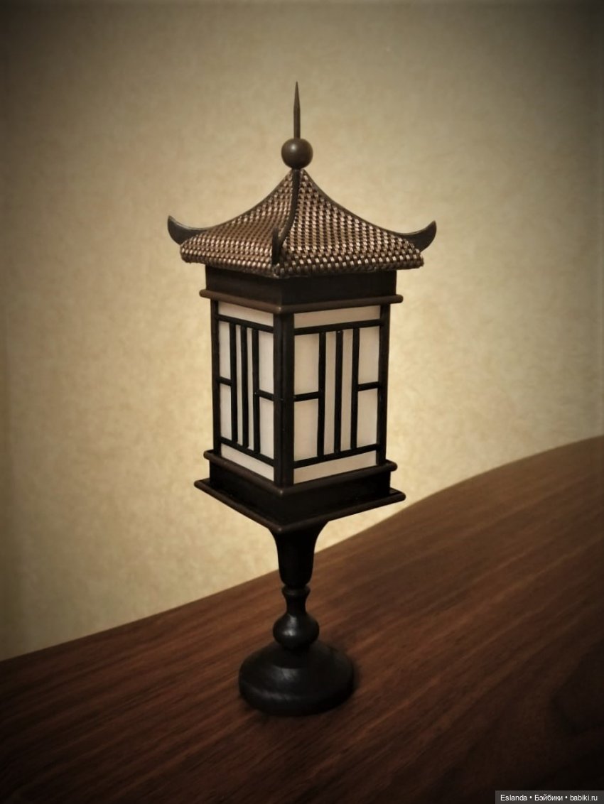 Фонарик в китайском стиле для авторской куклы