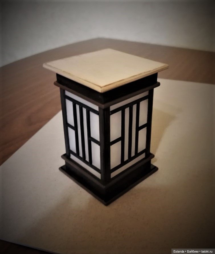 Фонарик в китайском стиле для авторской куклы