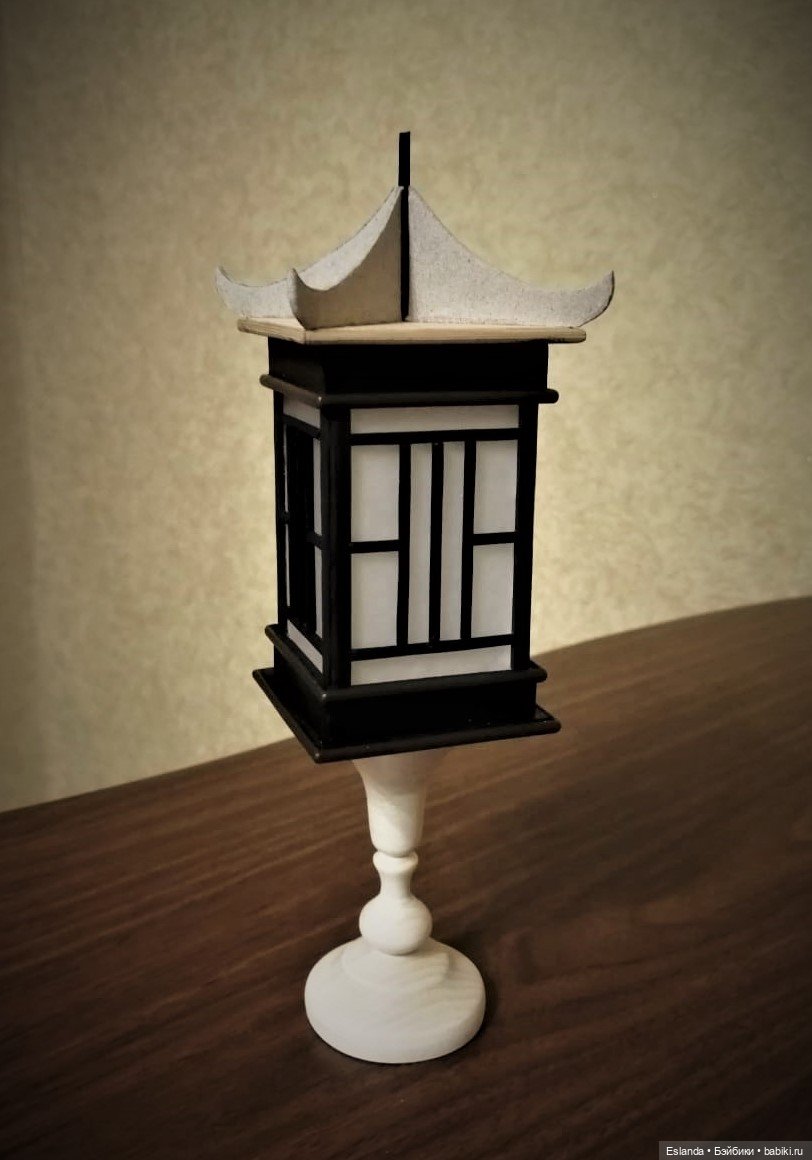 Фонарик в китайском стиле для авторской куклы