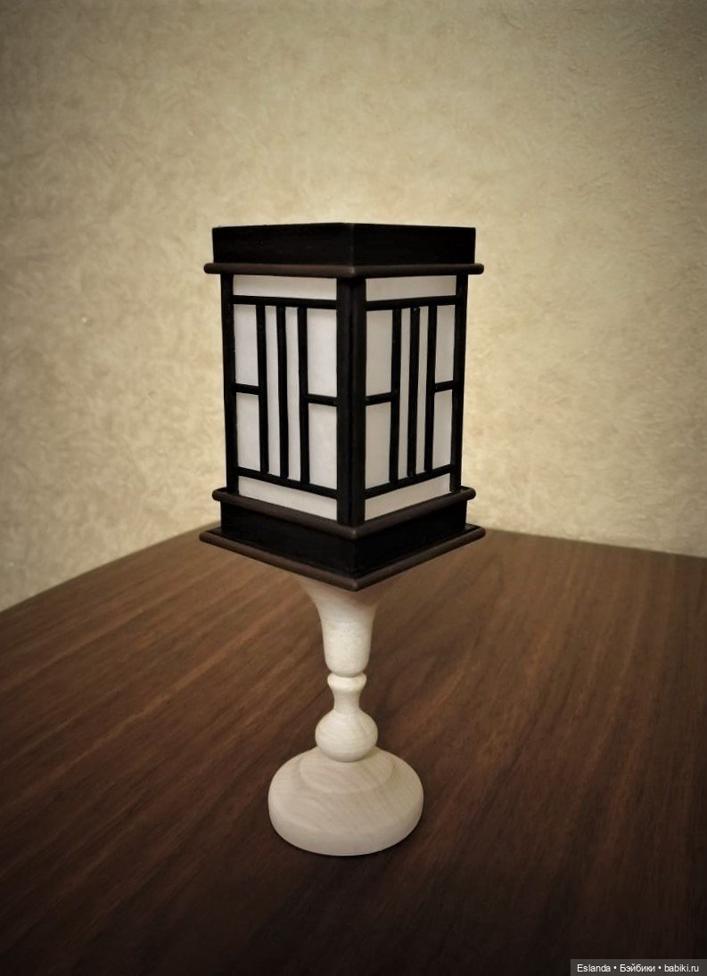 Фонарик в китайском стиле для авторской куклы