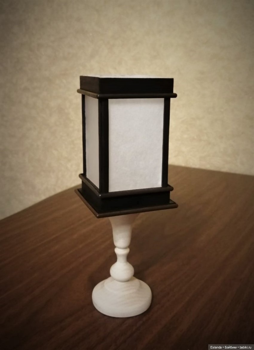 Фонарик в китайском стиле для авторской куклы (фото 10)