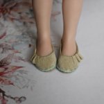 балетки из замши для кукол