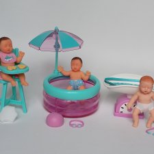 Zuru my mini baby  series 2 новые пупсы с наборами