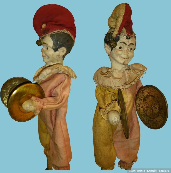 Антикварные игрушки из папье-маше | Бэйбики Антикварные игрушки из папье-маше