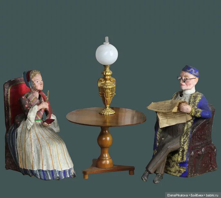 Антикварные игрушки из папье-маше | Бэйбики Антикварные игрушки из папье-маше