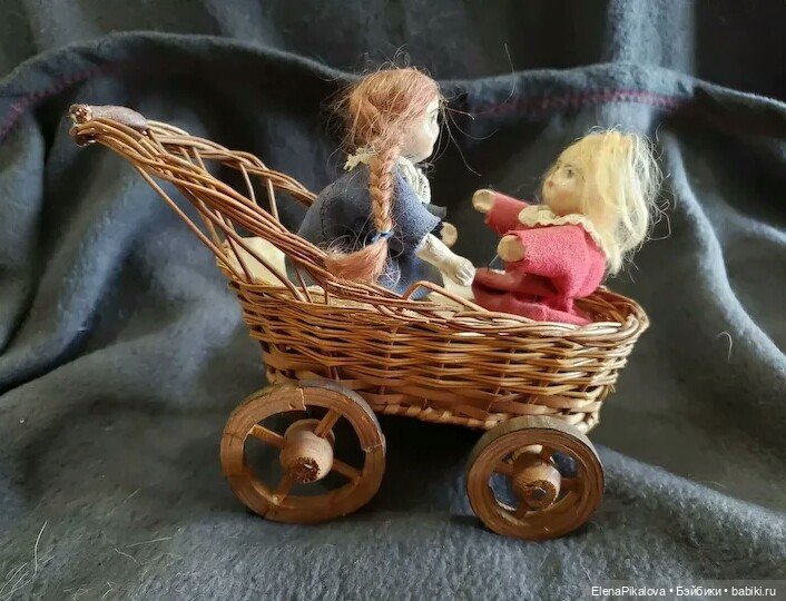 Антикварные игрушки из папье-маше | Бэйбики Антикварные игрушки из папье-маше (фото 9)