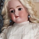Парик для  антикварной куклы