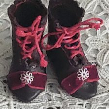 Обувь для антикварной куклы