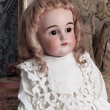 Парик для антикварной куклы