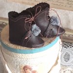 Туфли для антикварной куклы