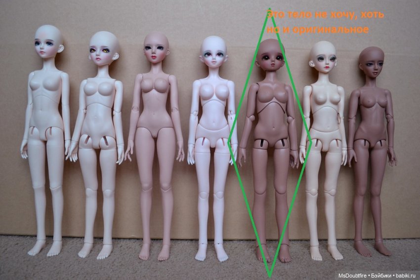 Не хватает опыта в подборе тела для головы Bambi Crony Ellen (фото 4)