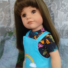 Бирюзовый сарафан для Ханны