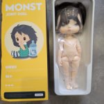 Шарнирная куколка Xiaomi Monst, 20 см., брюнетка Бука
