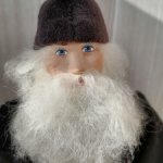 Батюшка Тихон , авторская кукла