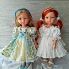 Нарядные платья для кукол Паола Рейна.