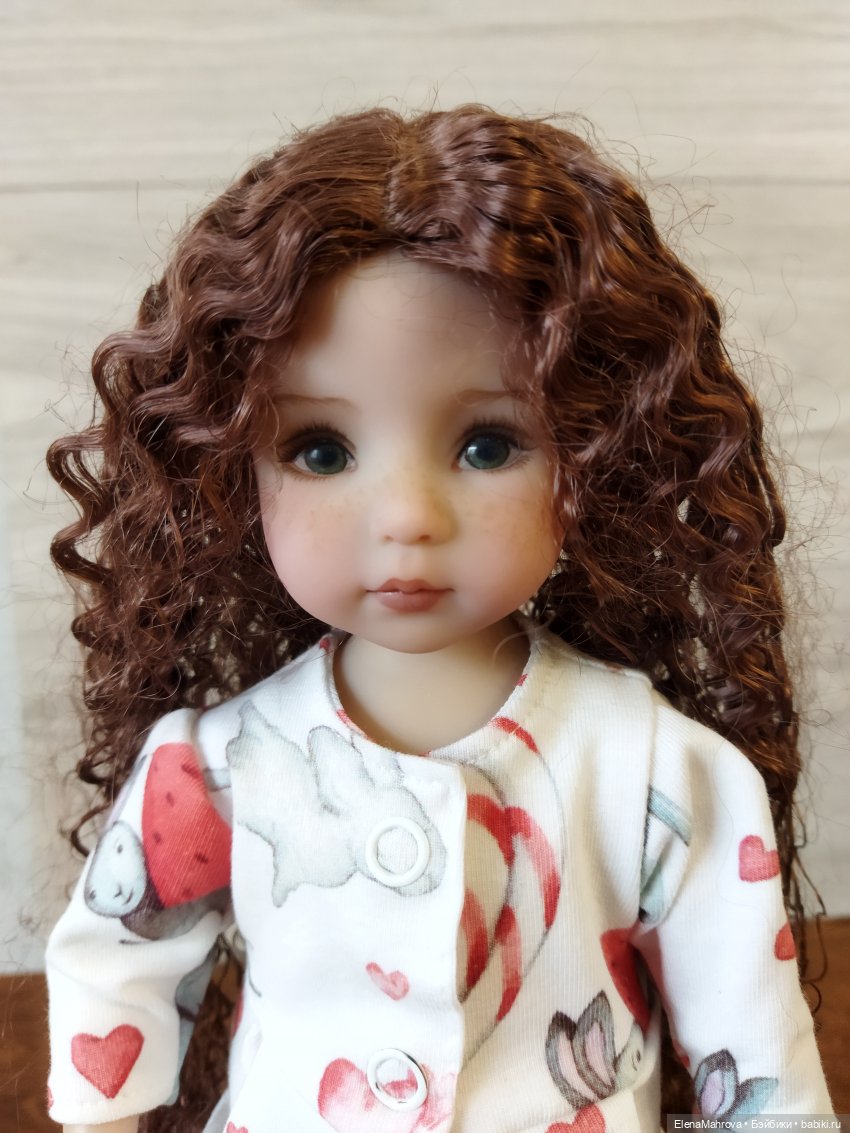 Парички для Василисы — Куклы Dianna Effner (Эффнер) из винила: Little Darling (фото 3)