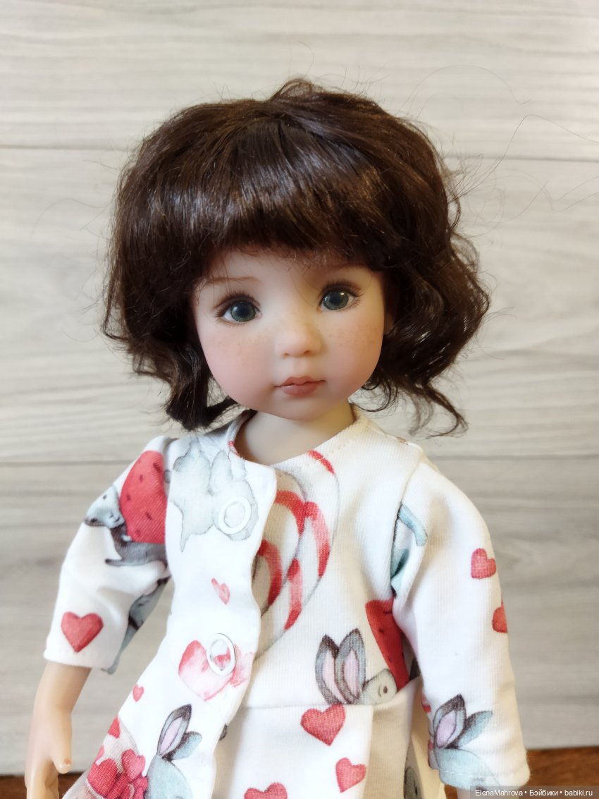 Парички для Василисы — Куклы Dianna Effner (Эффнер) из винила: Little Darling (фото 4)