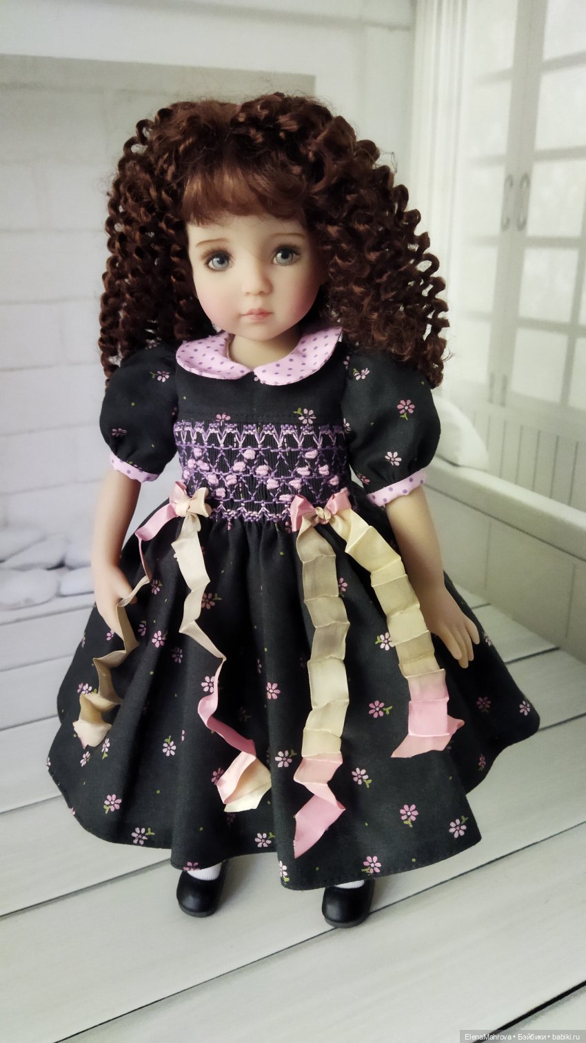 Задумчивая сероглазка — Куклы Dianna Effner (Эффнер) из винила: Little Darling (фото 7)